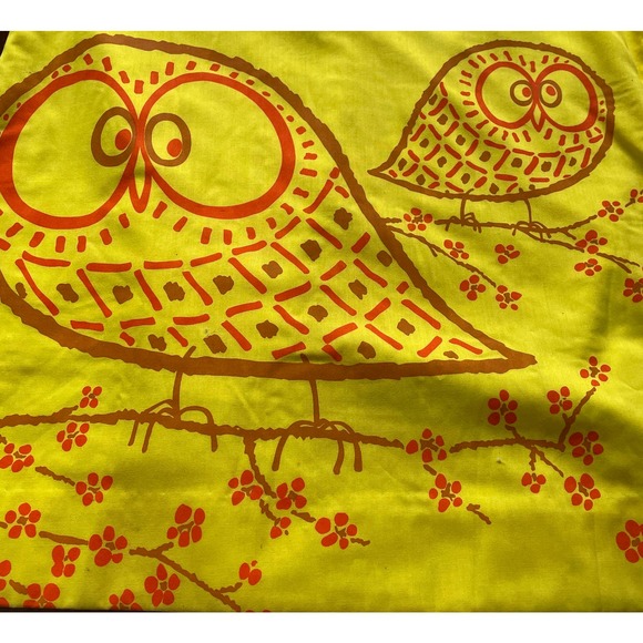 Vested Gentress vintage orange and yellow Mandarin Sheath dress Active - Picture 6 of 6